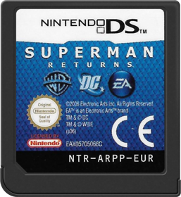 Superman Returns: The Videogame - Cart - Front Image