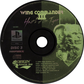 Wing Commander III: Heart of the Tiger - Disc Image