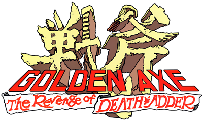 Golden Axe: The Revenge of Death Adder - Clear Logo
