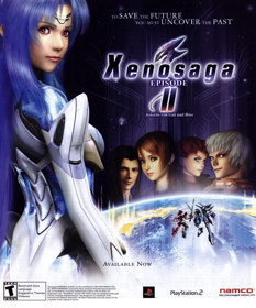 Xenosaga Episode II: Jenseits von Gut und Böse - Advertisement Flyer - Front