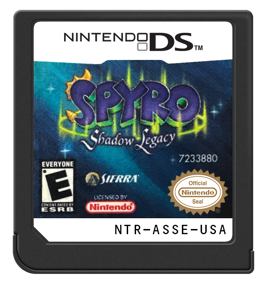 Spyro: Shadow Legacy - Cart - Front Image