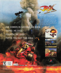 Jak X: Combat Racing - Advertisement Flyer - Front