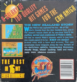 The NewZealand Story - Box - Back