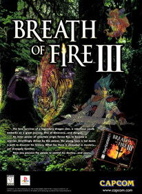 Breath of Fire III - Advertisement Flyer - Front