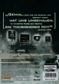 Call of Duty: Modern Warfare 2 - Box - Back Image