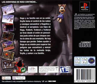 Hugo 2 - Box - Back Image