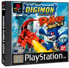Digimon Rumble Arena - Box - 3D