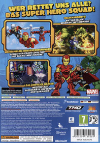 Marvel Super Hero Squad: The Infinity Gauntlet - Box - Back