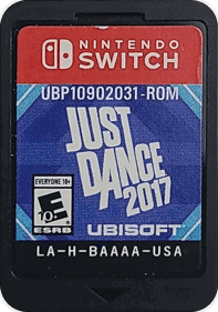 Just Dance 2017 - Cart - Front