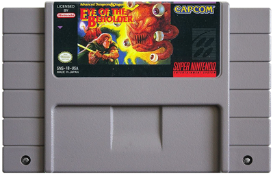 Advanced Dungeons & Dragons: Eye of the Beholder - Cart - Front