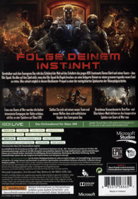 Gears of War: Judgment - Box - Back