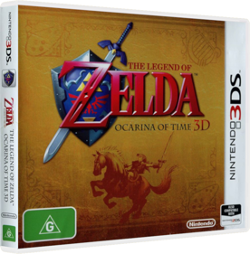 The Legend of Zelda: Ocarina of Time 3D - Box - 3D