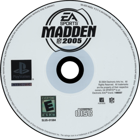 Madden NFL 2005 - Disc Image