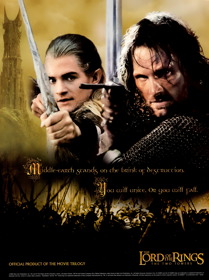 The Lord of the Rings: The Two Towers - Advertisement Flyer - Front