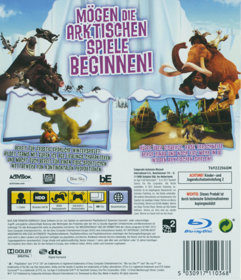 Ice Age 4: Continental Drift Arctic Games - Box - Back