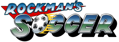 Mega Man Soccer - Clear Logo Image