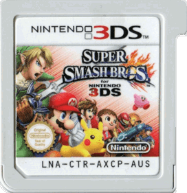 Super Smash Bros. for Nintendo 3DS - Cart - Front