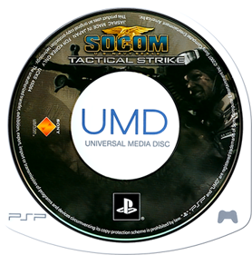 SOCOM: U.S. Navy SEALs: Tactical Strike - Disc