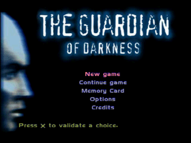 The Guardian of Darkness - Screenshot - Game Title