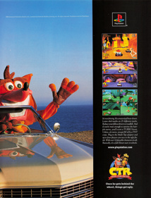 CTR: Crash Team Racing - Advertisement Flyer - Front