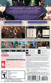 Fire Emblem: Three Houses - Box - Back
