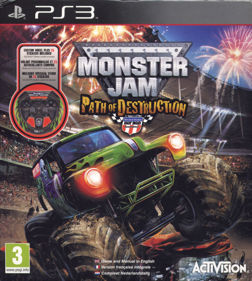 Monster Jam: Path of Destruction - Box - Front