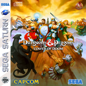 Dungeons & Dragons Collection: Tower of Doom - Box - Front - Reconstructed