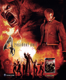 Resident Evil 4 - Advertisement Flyer - Front