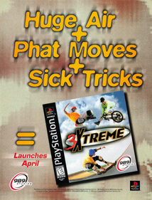 3Xtreme - Advertisement Flyer - Front