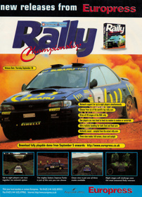 Network Q RAC Rally Championship - Advertisement Flyer - Front