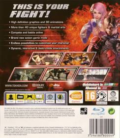 Tekken 6 - Box - Back