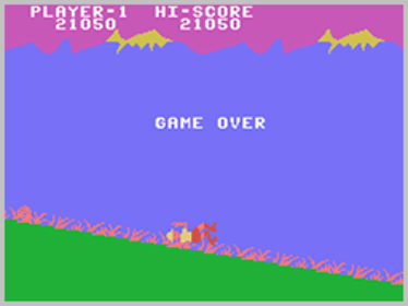 Jungle Hunt - Screenshot - Game Over Image