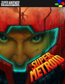 Super Metroid - Fanart - Box - Front