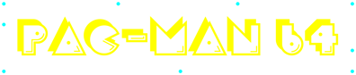 Pac-Man 64 - Clear Logo