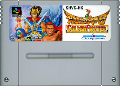 Hiryuu no Ken S: Golden Fighter - Cart - Front