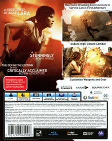 Tomb Raider: Definitive Edition - Box - Back
