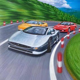 Jaguar XJ220 - Square