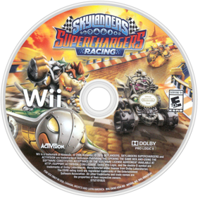Skylanders: SuperChargers Racing - Disc Image