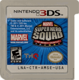 Marvel Super Hero Squad: The Infinity Gauntlet - Cart - Front