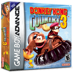 Donkey Kong Country 3 - Box - 3D Image