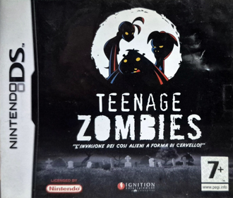 Teenage Zombies: Invasion of the Alien Brain Thingys! - Box - Front