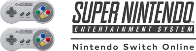 Nintendo Switch Online: Super Nintendo Entertainment System - Clear Logo