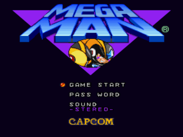Mega Man Bass - Screenshot - Game Title