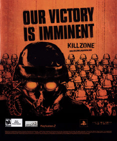 Killzone - Advertisement Flyer - Front