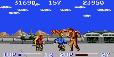 The Ninja Warriors - Screenshot - Gameplay Image