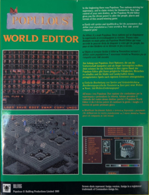 Populous: World Editor  - Box - Back