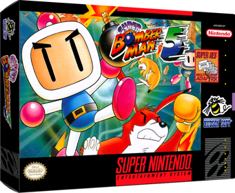 Super Bomberman 5 - Box - 3D