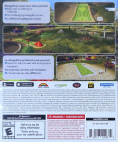 3D Mini Golf Remastered - Box - Back