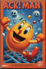 ACK! Man - Fanart - Box - Front