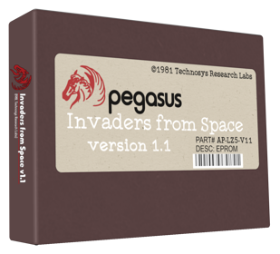 Invaders from Space Version 1.1 - Box - 3D